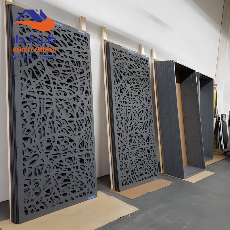 أشكال وانواع سواتر ليزر للاحواش والبلكونات مؤسسة مظلات وسواتر ظل الدار