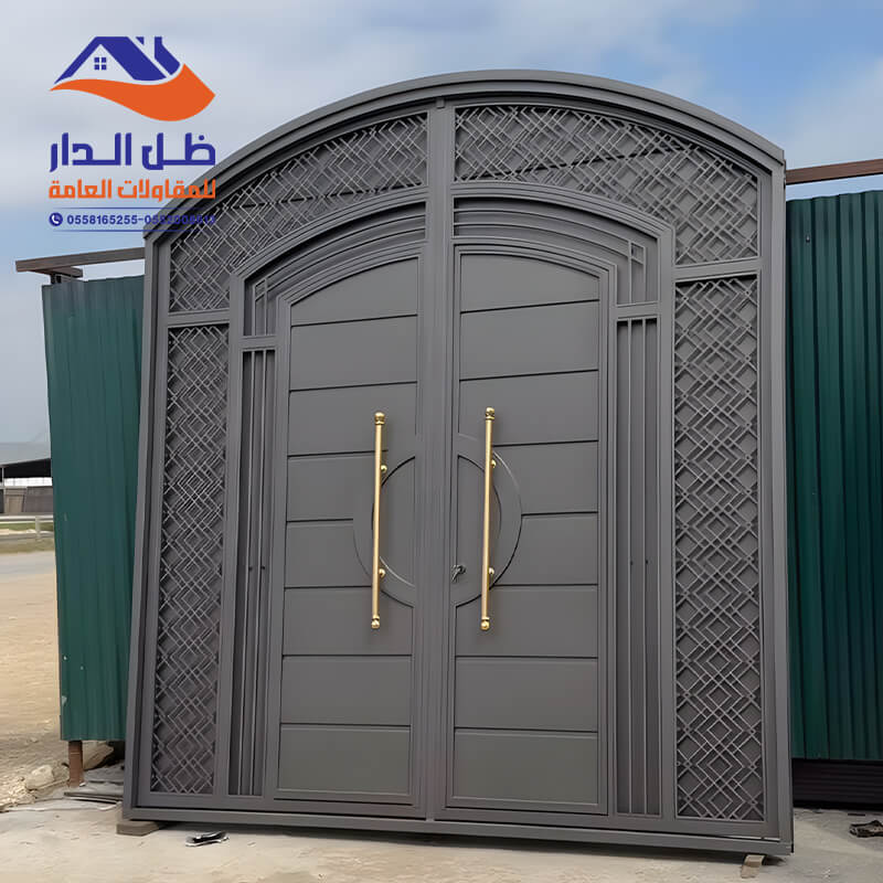 ابواب حديد خارجية للفلل والمنازل مؤسسة ظل الدار