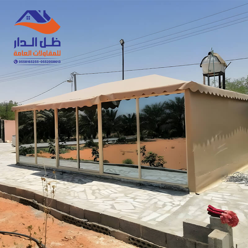 بيوت شعر الرياض مؤسسة مظلات وسواتر ظل الدار