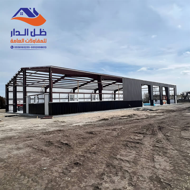 تركيب هنجر حديد