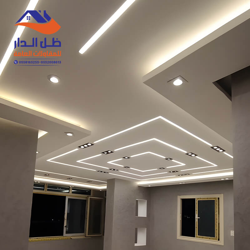 جبس بورد ديكورات سمنت بورد