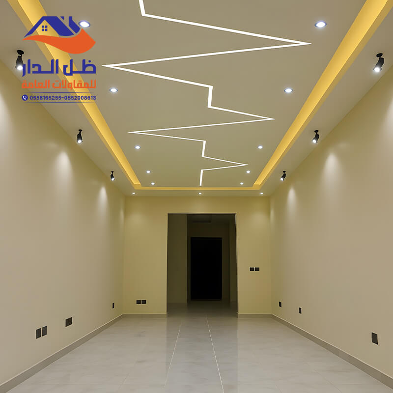 ديكور سقف صالة فاخر