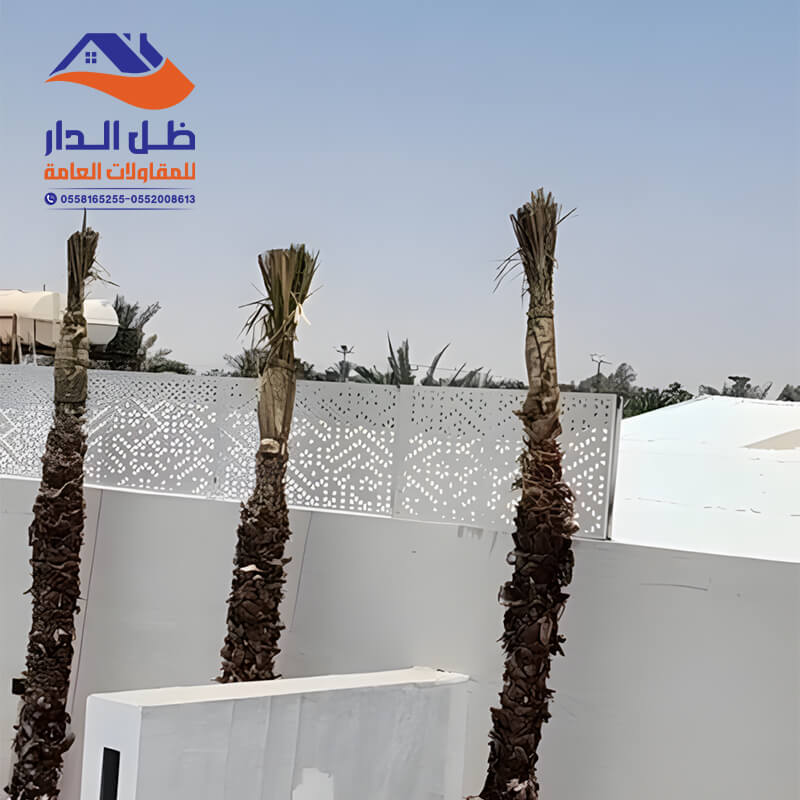 سواتر قص ليزر للاحواش جميلة