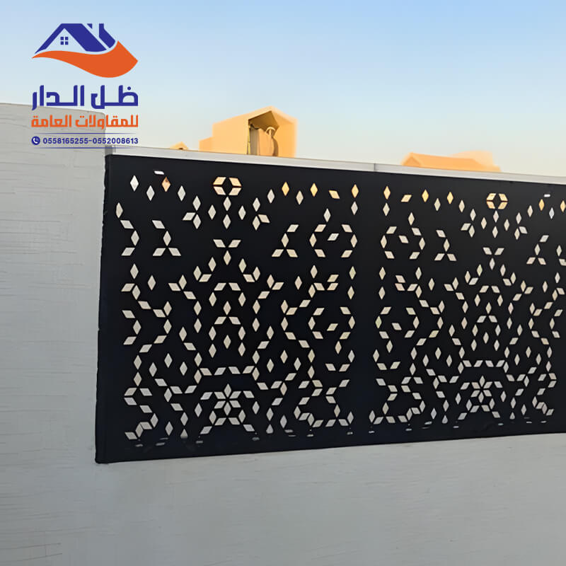 سواتر ليزر للبلكونات والاحواش مؤسسة مظلات وسواتر ظل الدار