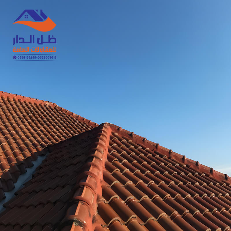 قرميد تركي لبيوت وفلل الرياض من مؤسسة ظل الدار