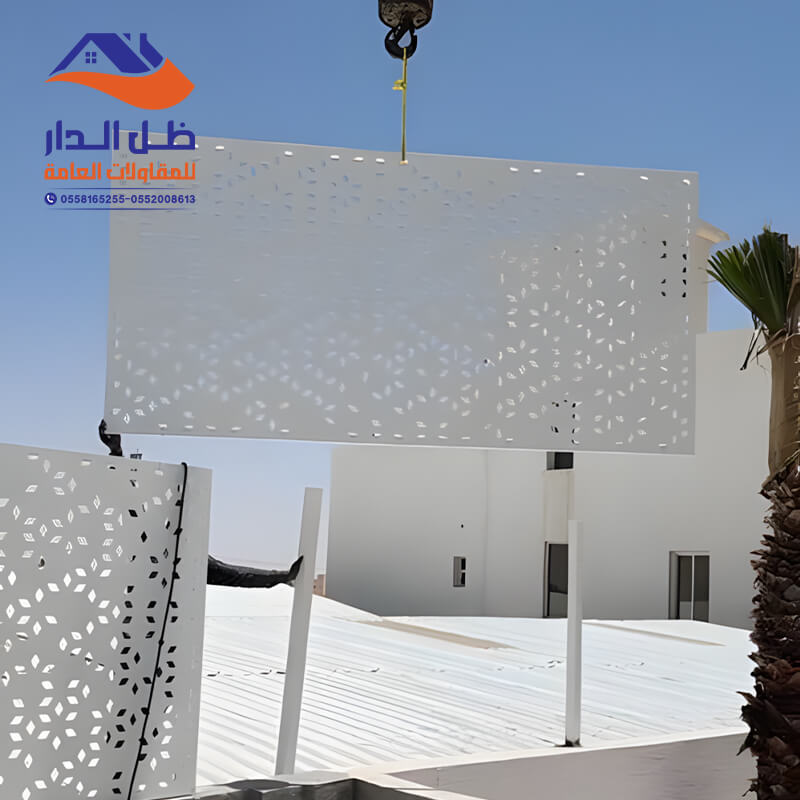 مؤسسة تركيب سواتر قص ليزر بالرياض