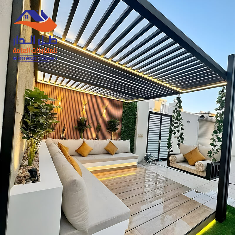 مظلات حدائق الرياض