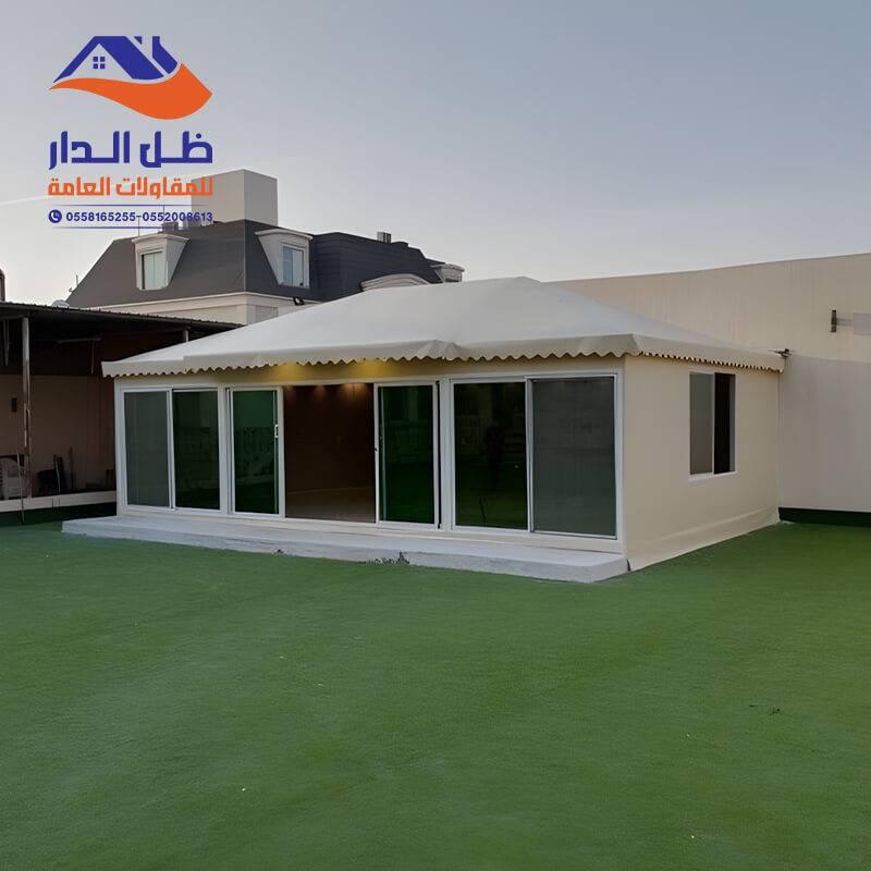 تفصيل خيام شعر ملكي مؤسسة ظل الدار بالرياض