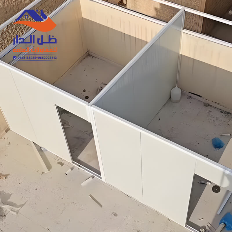 غرف خارجية ملاحق ساندوتش بانل الرياض