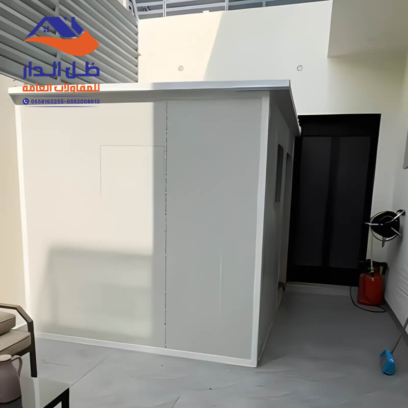 غرف ساندوتش بانل مؤسسة مظلات وسواتر ظل الدار