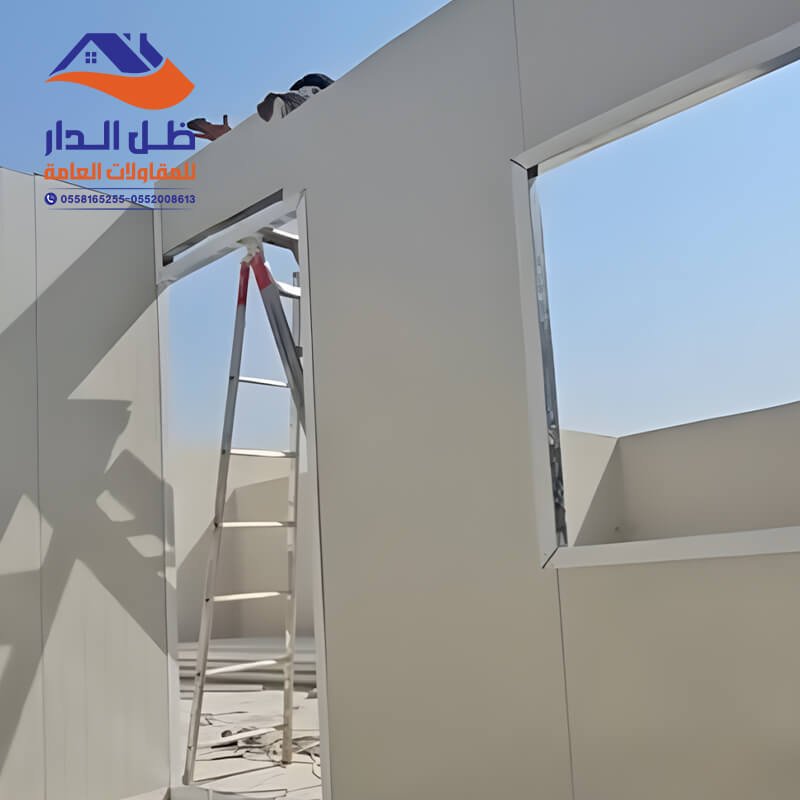 غرف عازلة للصوت والحرارة من الساندوتش بانل غرف ساندوتش بانل