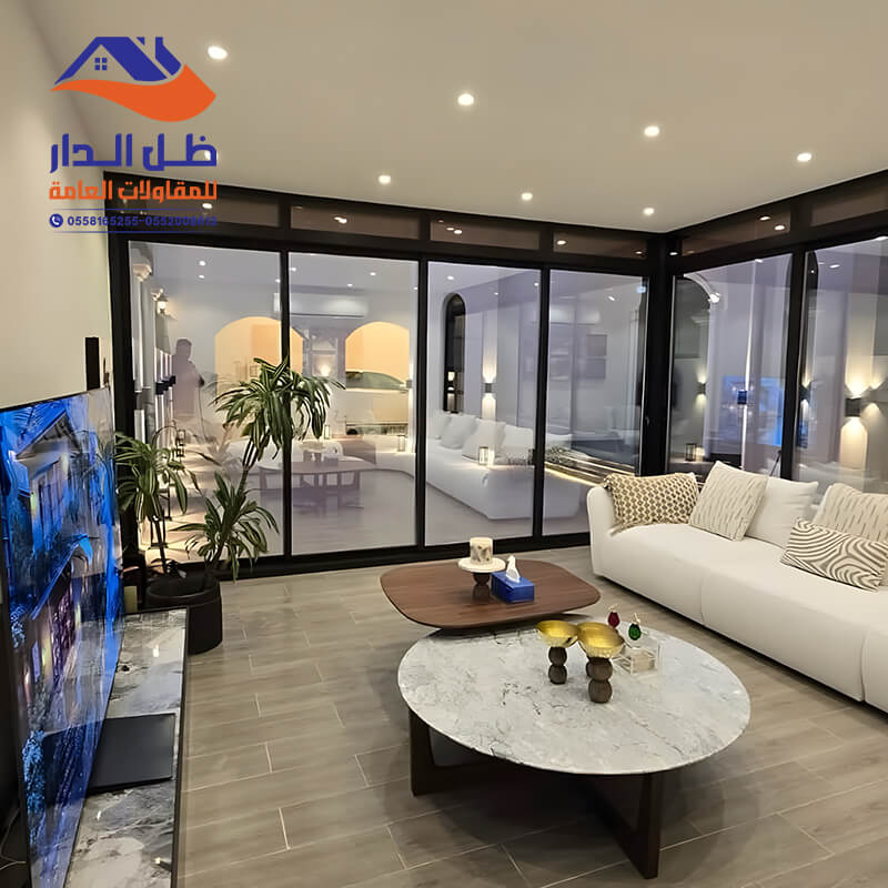 مجالس خارجية فاخرة مجالس ساندوتش بانل