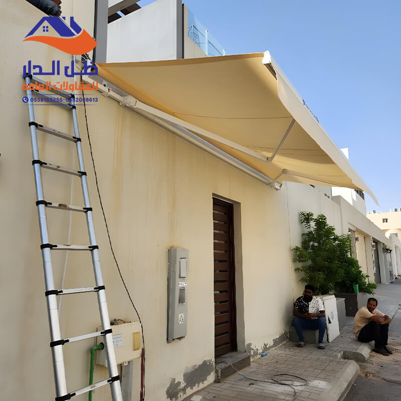 مظلات سيارات كهربائية مؤسسة مظلات وسواتر ظل الدار