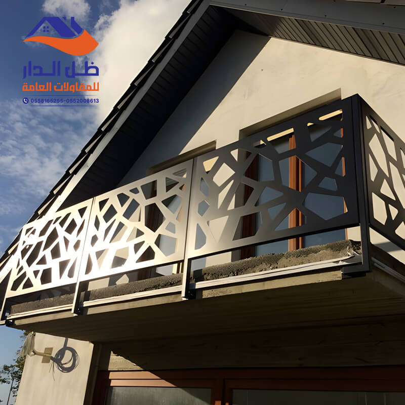 سواتر بلكونات قص ليزر بالرياض مؤسسة مظلات وسواتر ظل الدار