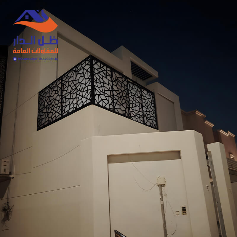 سواتر بلكونات قص ليزر للفلل بالرياض