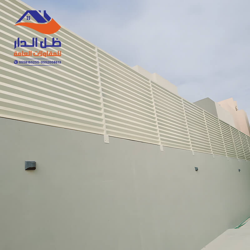 سواتر حديد شرائح للخصوصية