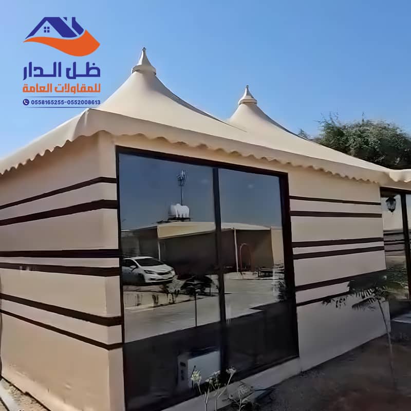 أشكال بيوت شعر خارجية مميزة