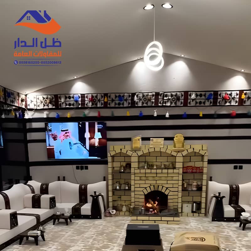 بيت شعر من الداخل بالرياض