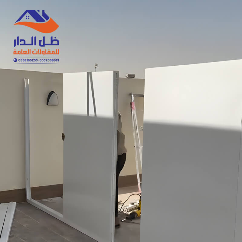 ملاحق ساندوتش بانل بعزل صوتي وعزل حراري ممتاز