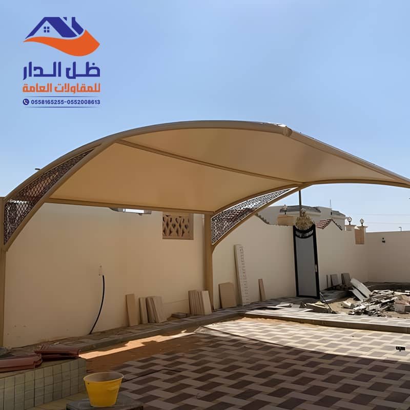 تركيب مظلات سيارات كابولي الرياض