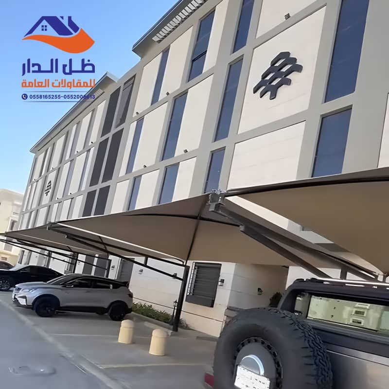 مظلات مواقف سيارات الرياض